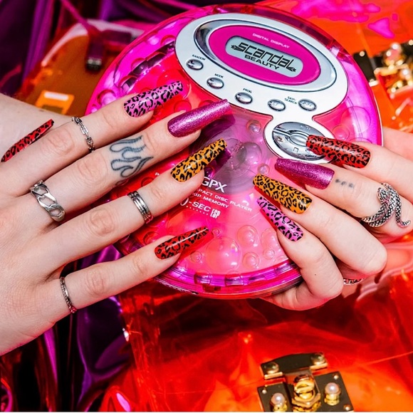 💅🏻Scandal Leopard accent Press Ons - Picture 5 of 7